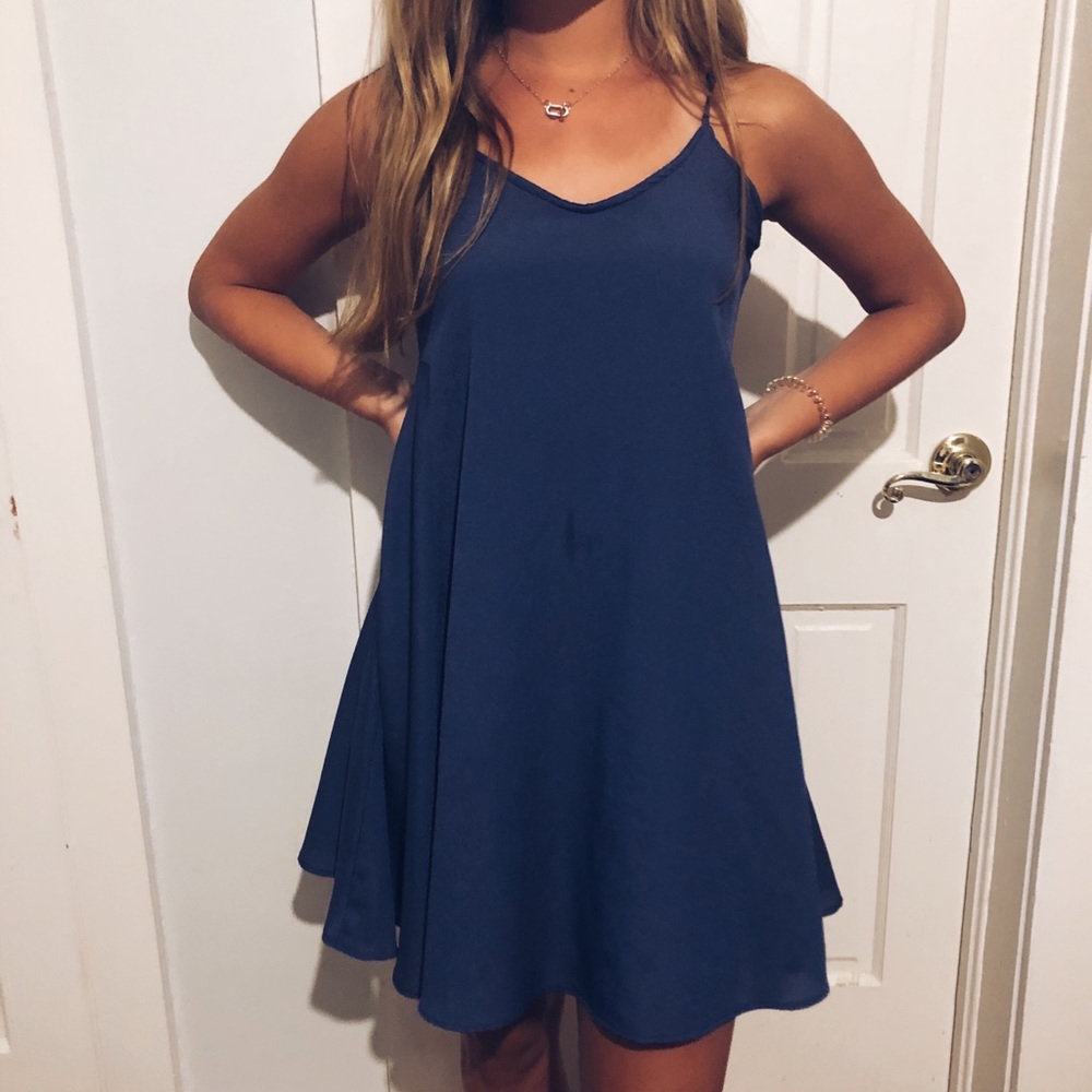 ASHER by Fab’rik Blue Dress